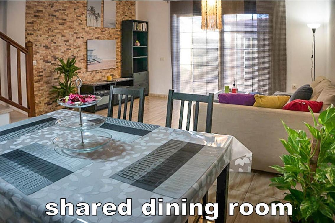 Casa La Sonrisa Shared House Hotell El Médano Exteriör bild